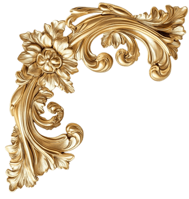 Golden Corner Border