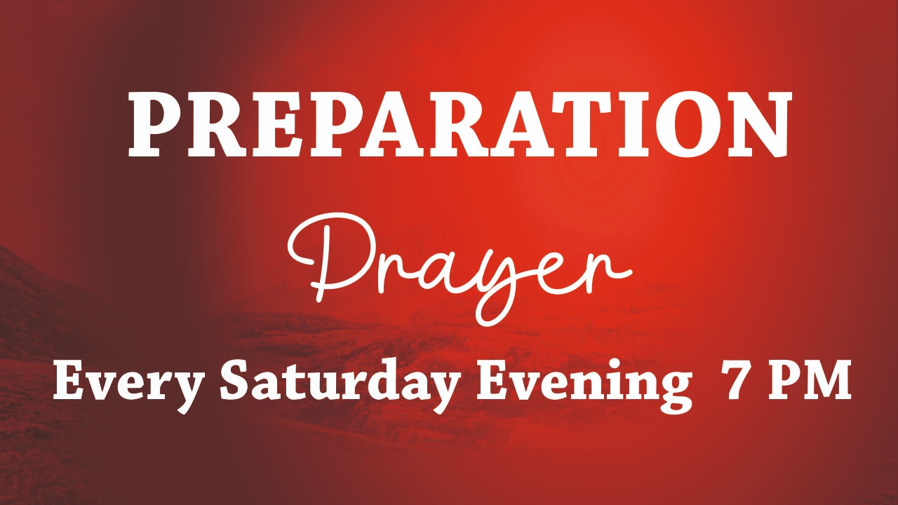 Preparation Prayer